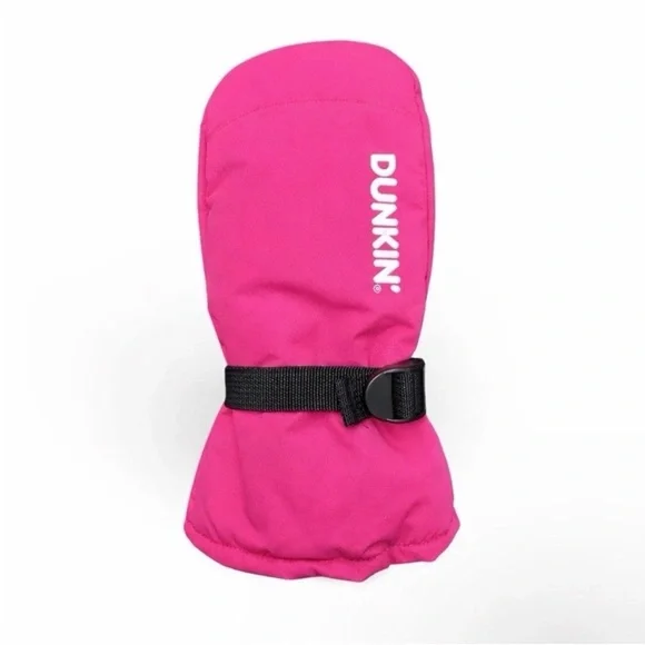 Limited Edition Dunkin Mitten Iced Coffee Glove 2026 Winter Left Hand Pink New - Picture 4 of 8